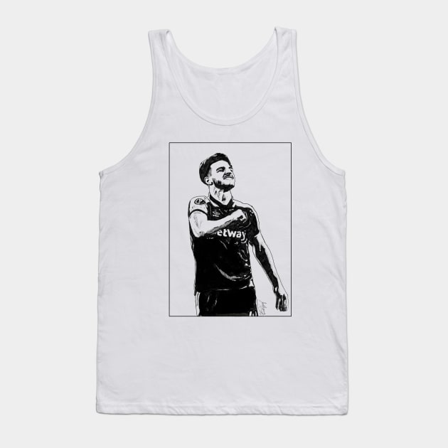 Declan Rice (West Ham United) Tank Top by Jack Browning